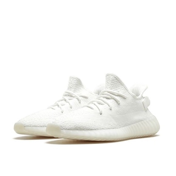 Adidas Yeezy Boost 350 V2 Triple White Sneakers - Picture 1 of 6